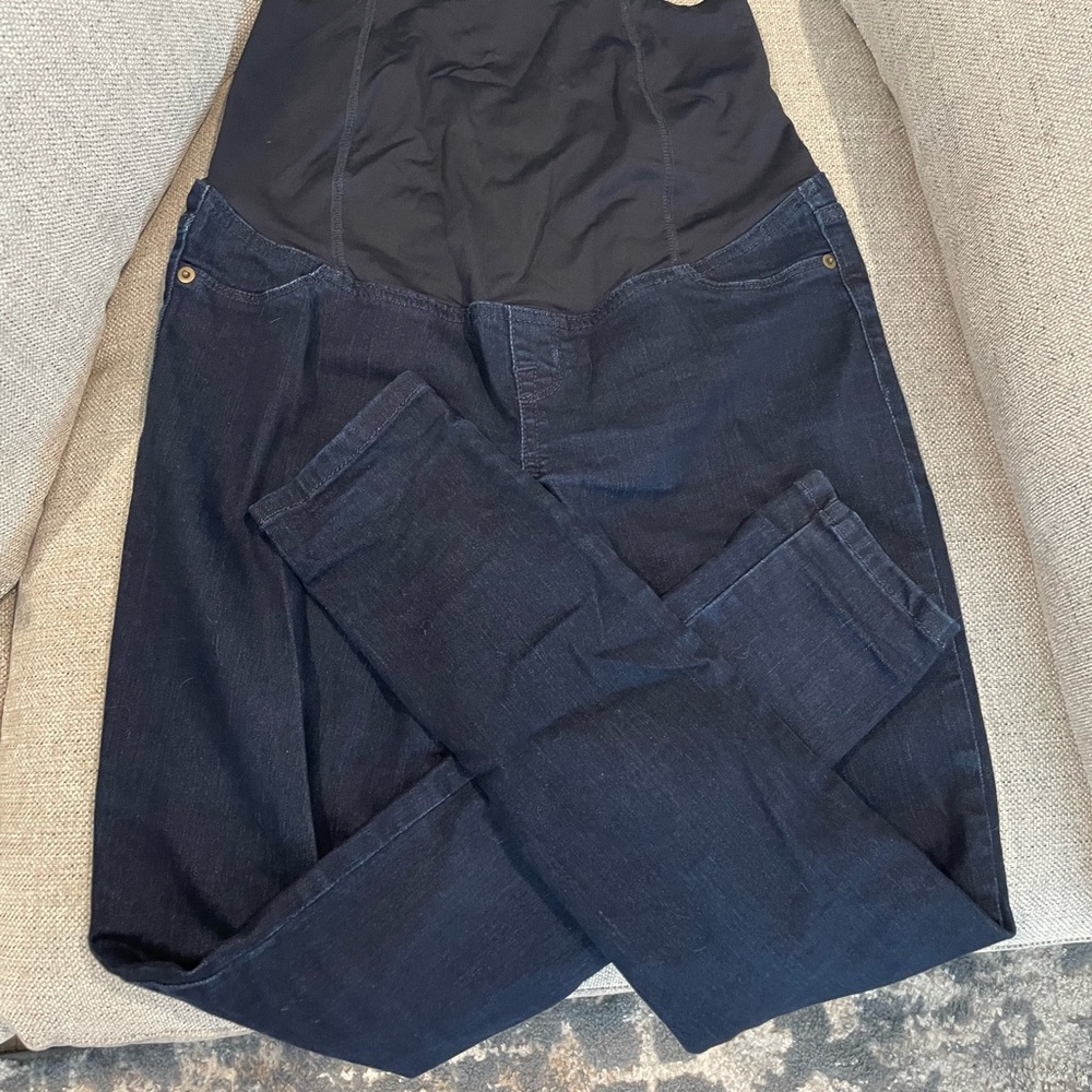 Ingrid & Isabel Navy Blue Women's Overalls